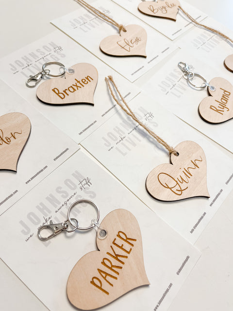 Valentine’s Day Heart Tags