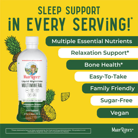 Liquid Nighttime Multimineral -  Pineapple