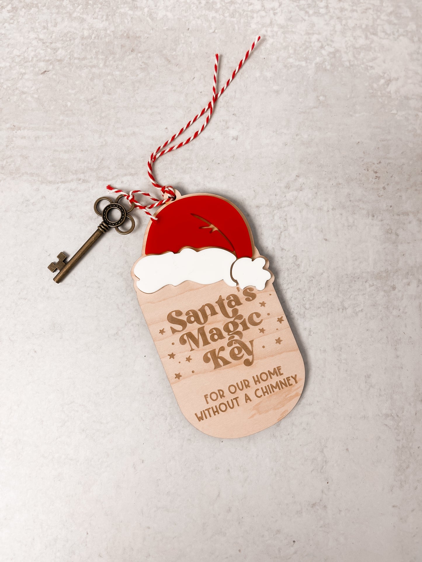 Santa's Magic Key | Magic Key Ornament or Door Hanger