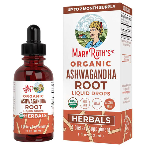 Organic Ashwagandha Root Liquid Drops