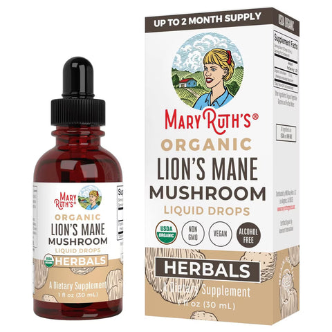 Organic Lion's Mane Liquid Drops