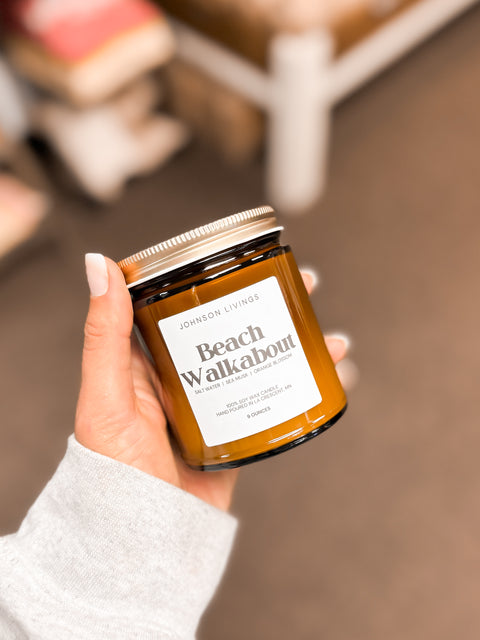 Soy Wax Candle | Beach Walkabout