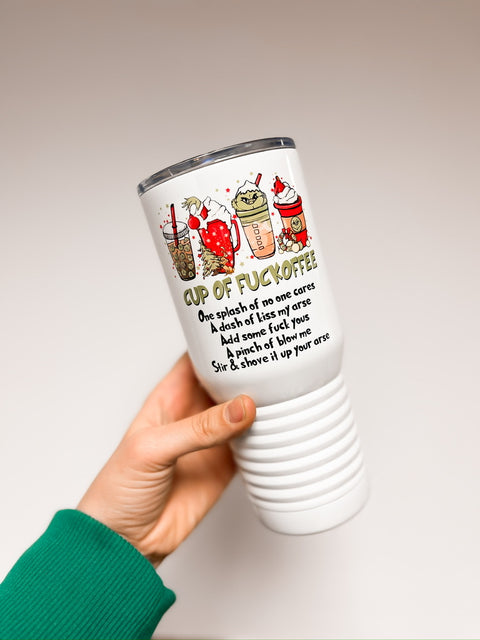 Cup of Fuckoffee Travel Tumbler