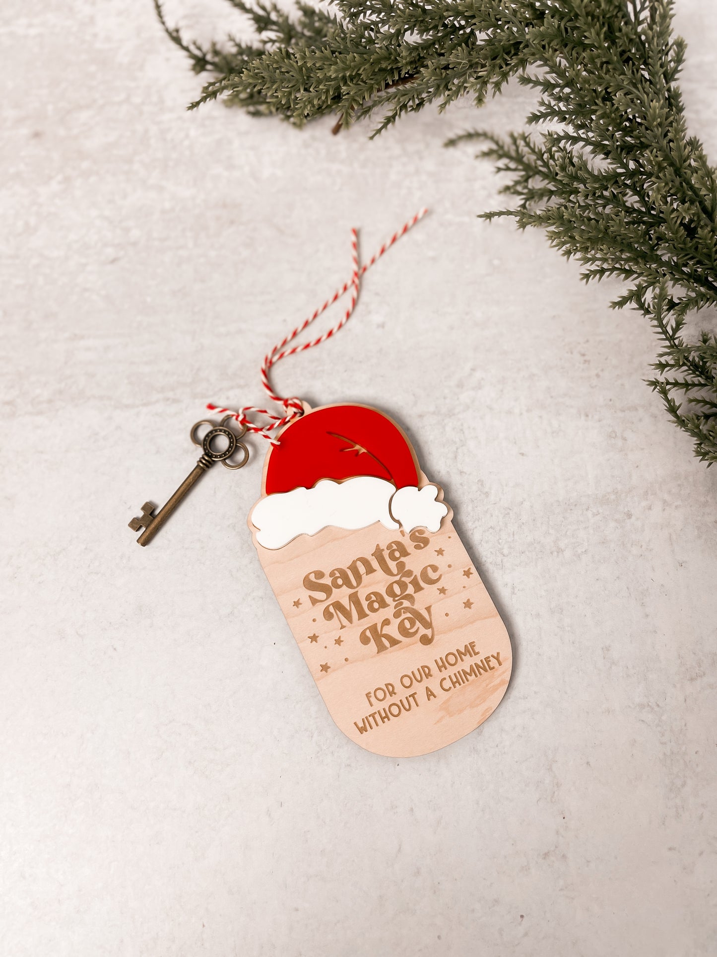 Santa's Magic Key | Magic Key Ornament or Door Hanger