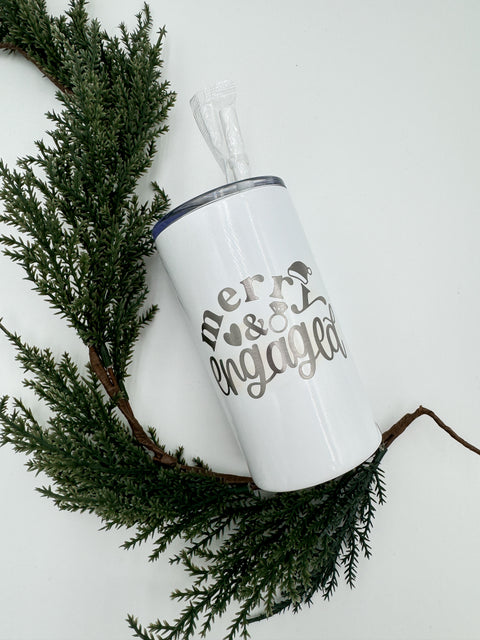 Merry and Engaged Tumbler