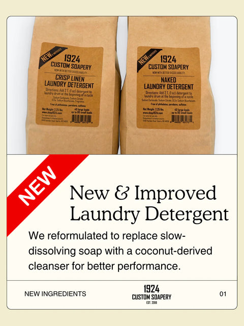 1924 NEW Laundry Detergent