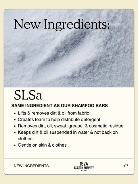 1924 NEW Laundry Detergent