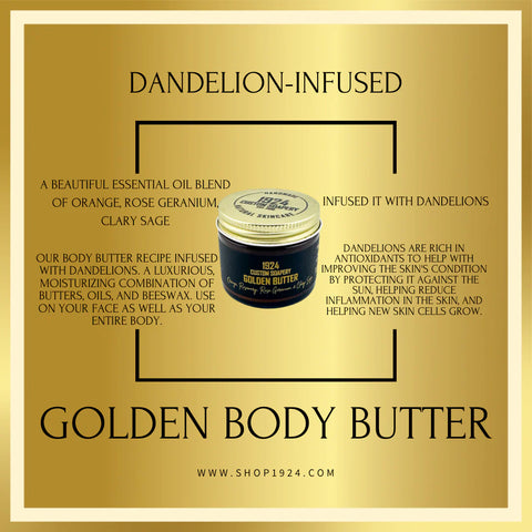 Golden Tallow Balm: Dandelion-Inflused