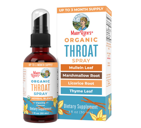 Organic Throat Spray (Vanilla)