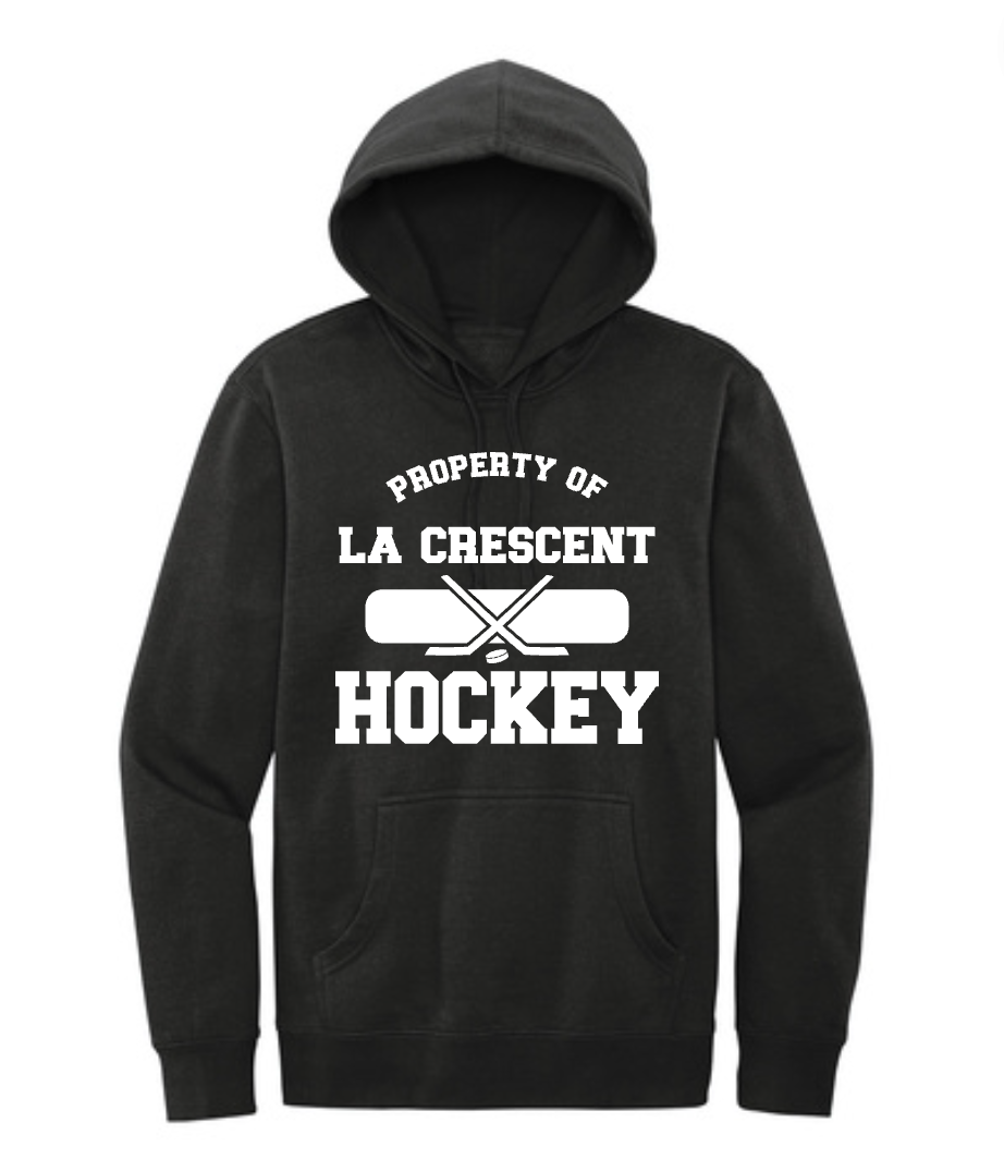 Property Of La Crescent Hockey Hoodie