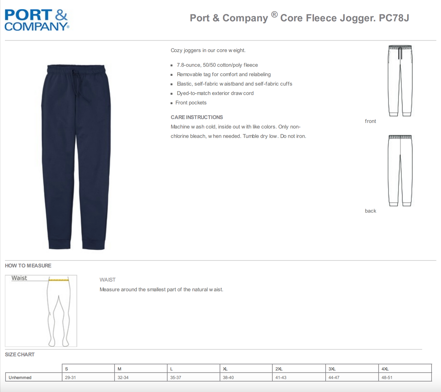 Port & Company ® Core Fleece Jogger