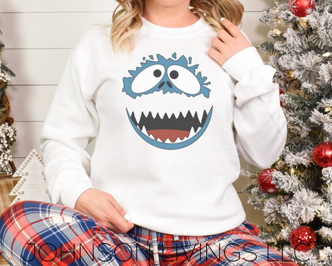 Abominable Snowman Crewneck Sweatshirt