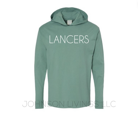 Lancers Jersey Hooded Long Sleeve T-Shirt