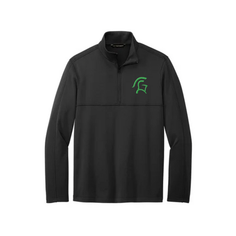 Embroidered Lancers Smooth Fleece 1/4-Zip