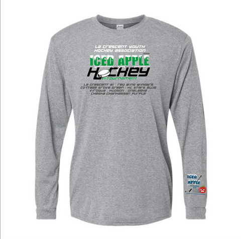 Iced Apple Squirt B Tournament Tee - Youth Performance Long Sleeve