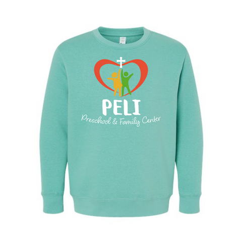 Peli Preschool Youth Elevated Fleece Crewneck Sweatshirt