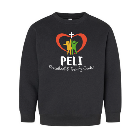 Peli Preschool Youth Elevated Fleece Crewneck Sweatshirt