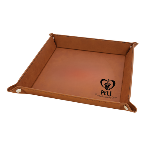 Peli Preschool Engraved Leatherette Snap Up Tray