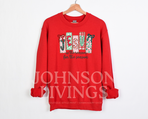 Jesus is the Reason for the Season Crewneck