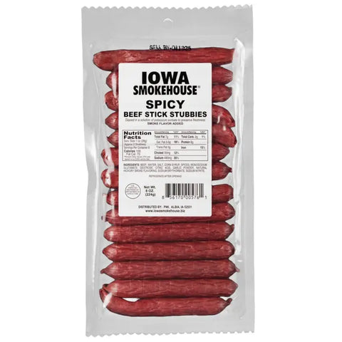 Iowa Smokehouse 8 oz Beef Stubbies