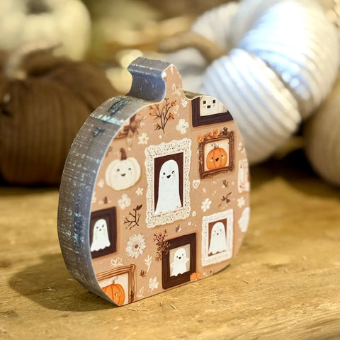 Ghosty Portraits Pumpkin