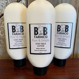 B&B Farm Goat Milk Lotion - 8 oz.