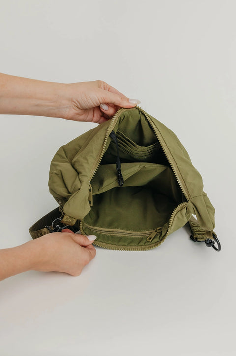 Brixley Crescent Bags - Basil
