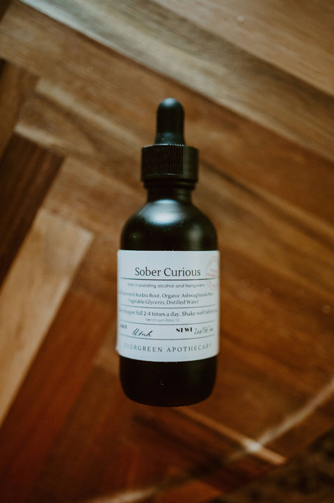 Sober Curious Tincture, Alcohol Free, 2oz