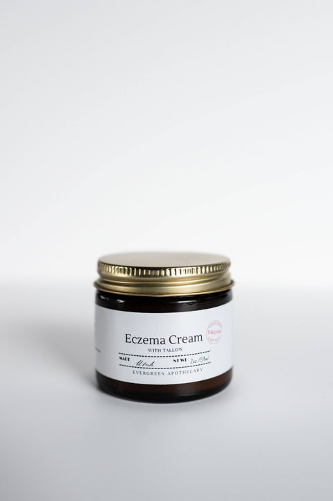 Eczema Cream, With Tallow and Herbs, 2oz