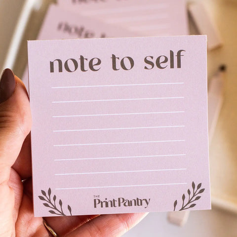 Mini Note To Self Notepad