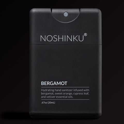 Refillable Bergamot Ultra-Moisturizing Pocket Hand Sanitizer