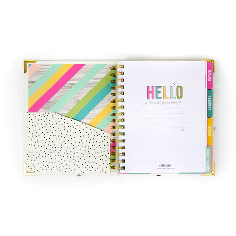 Budget 12 Month Spiral Planner