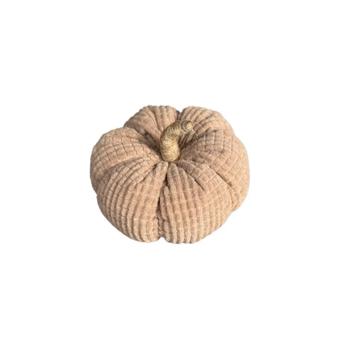 Medium Brown Sugar Cross Cord Pumpkin