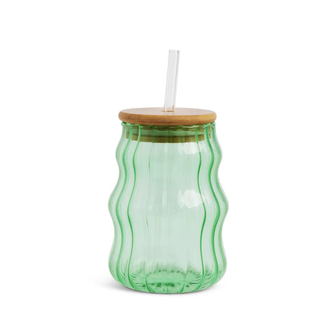 17oz Squiggle Tumbler - Green