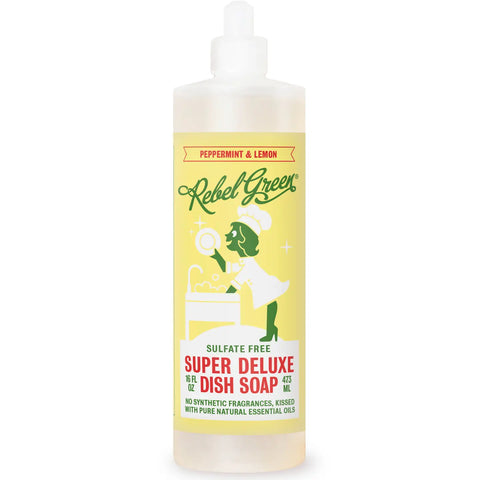 Dish Soap - Peppermint and Lemon 16oz