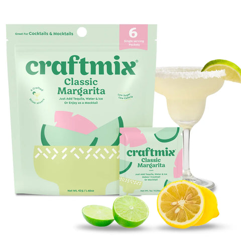 Classic Margarita Cocktail Mixer - 6 Servings Multipack