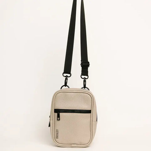 Brixley Leather Crossbody Sling - Leather Stone