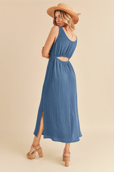 Gauzy Midi Dress