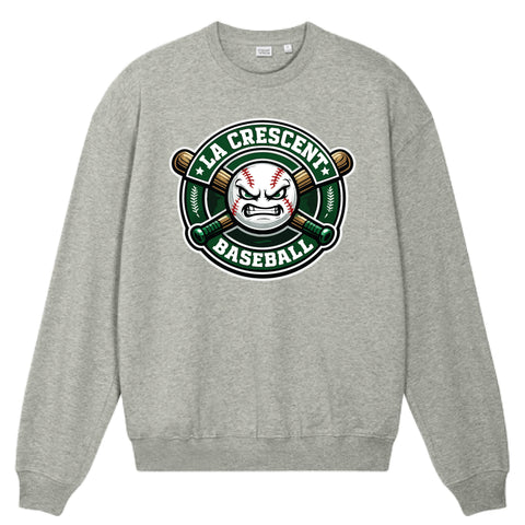 La Crescent Baseball Fierce Logo Core Fleece Crewneck