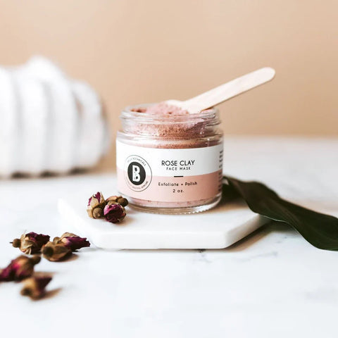 Bella Botanicals Rose Clay Face Mask