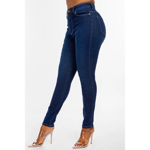 Classic High Waist Skinny Jeans