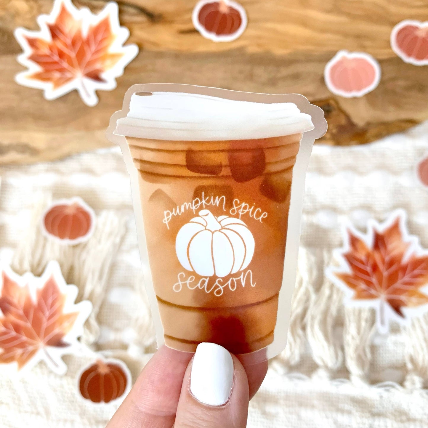 Pumpkin Spice Latte Season Sticker