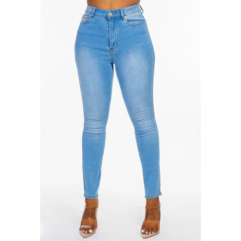 Classic High Waist Skinny Jeans