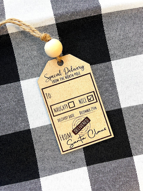 Special Delivery Santa Gift Tag
