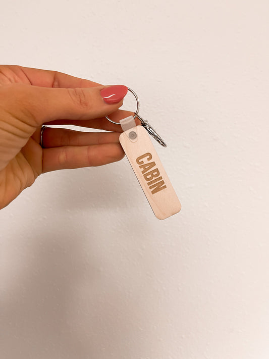 Cabin Keychain