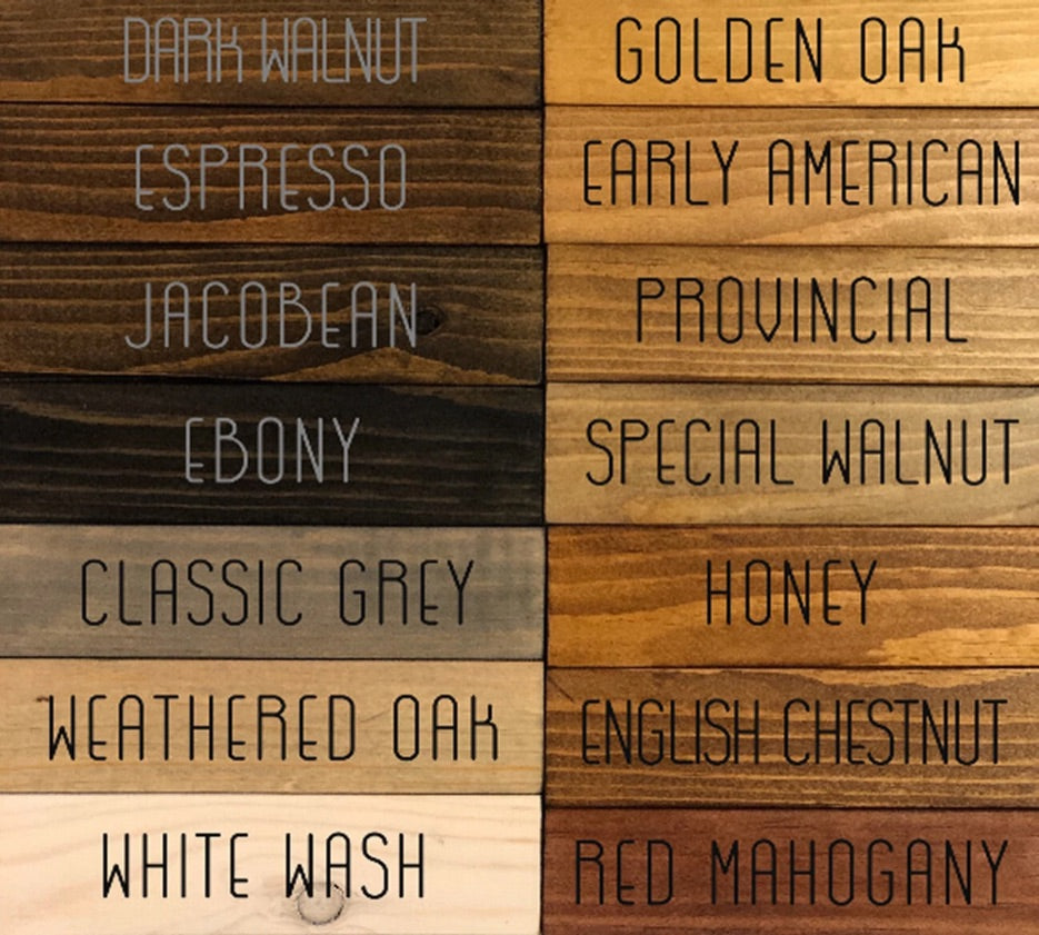 Wooden Name Double Layer Cutout Sign