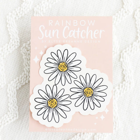 Daisies Sun Catcher Window Decal