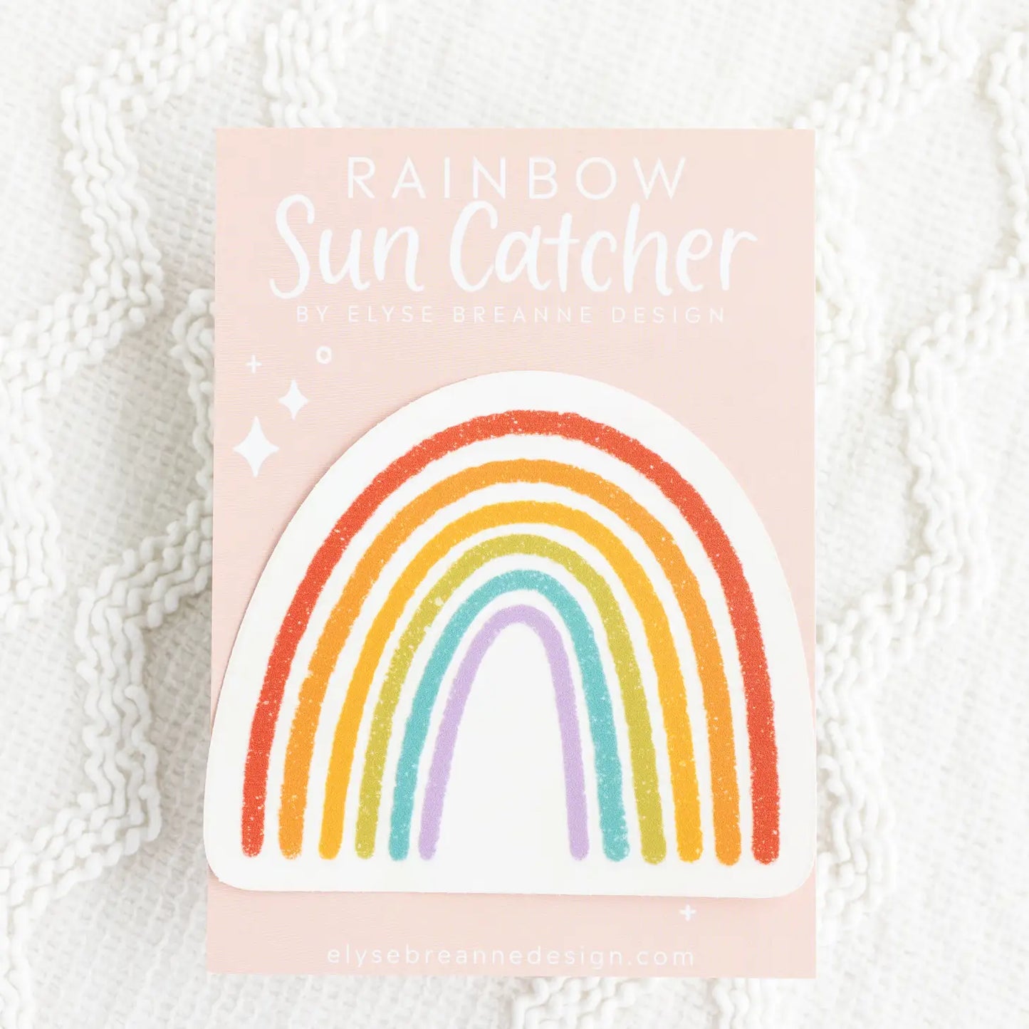 Rainbow Sun Catcher Window Decal