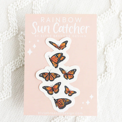 Butterflies Sun Catcher Window Decal