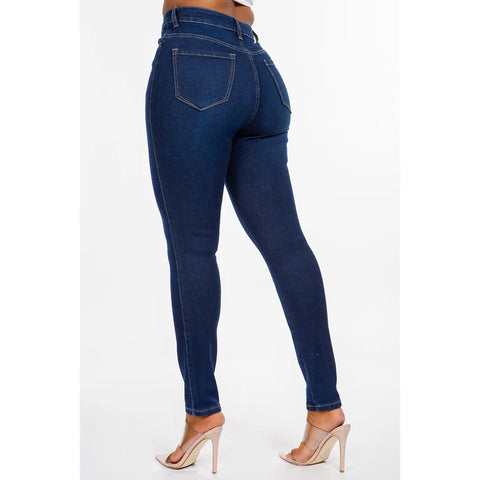 Classic High Waist Skinny Jeans